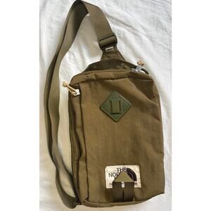 The North Face Fine Alpine Equipment Canvas Crossbody Bag Olive Green